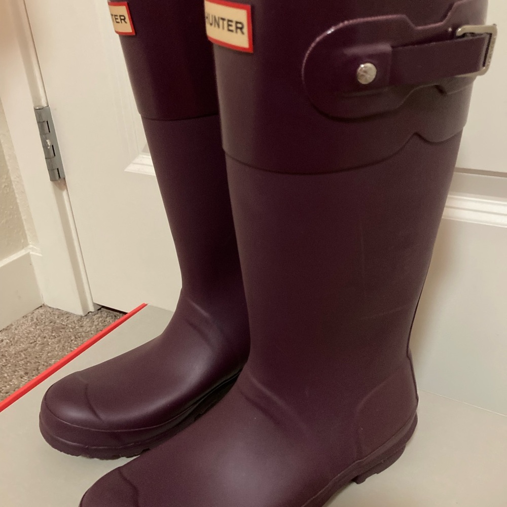 Hunter Boots Bright Plum Fig